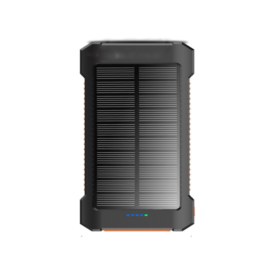 8000mAh Solar Phone Charger /Power Bank with Flash Light 2