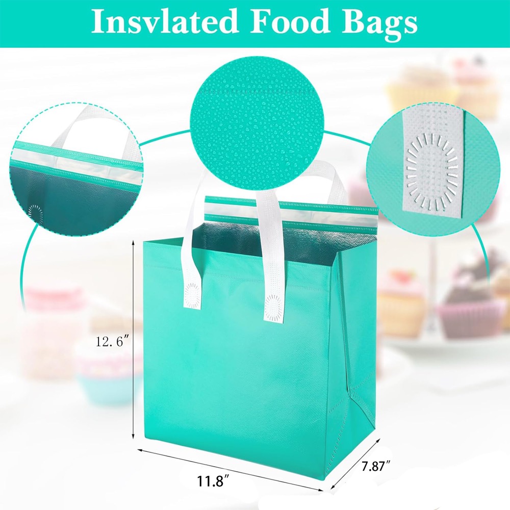 Large Capacity Insulated Take Away Bags 5