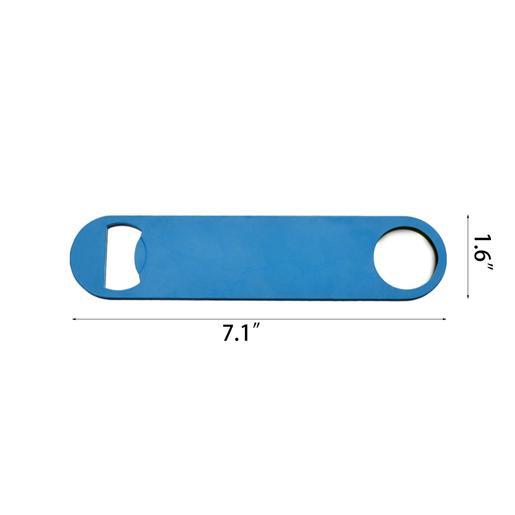 Stainless Steel Flat Bottle Opener 2
