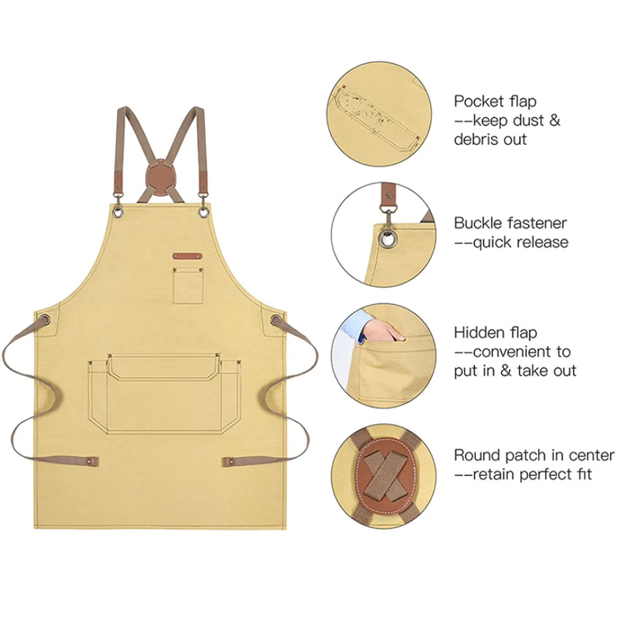 12oz Canvas Apron 1