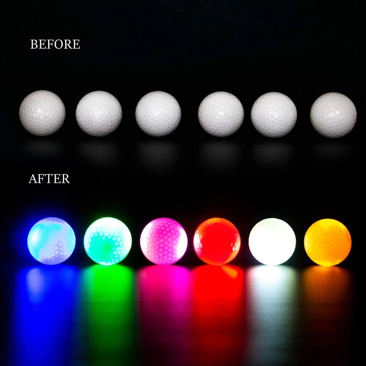 Synthetic Light Up Led Golf Balls 3