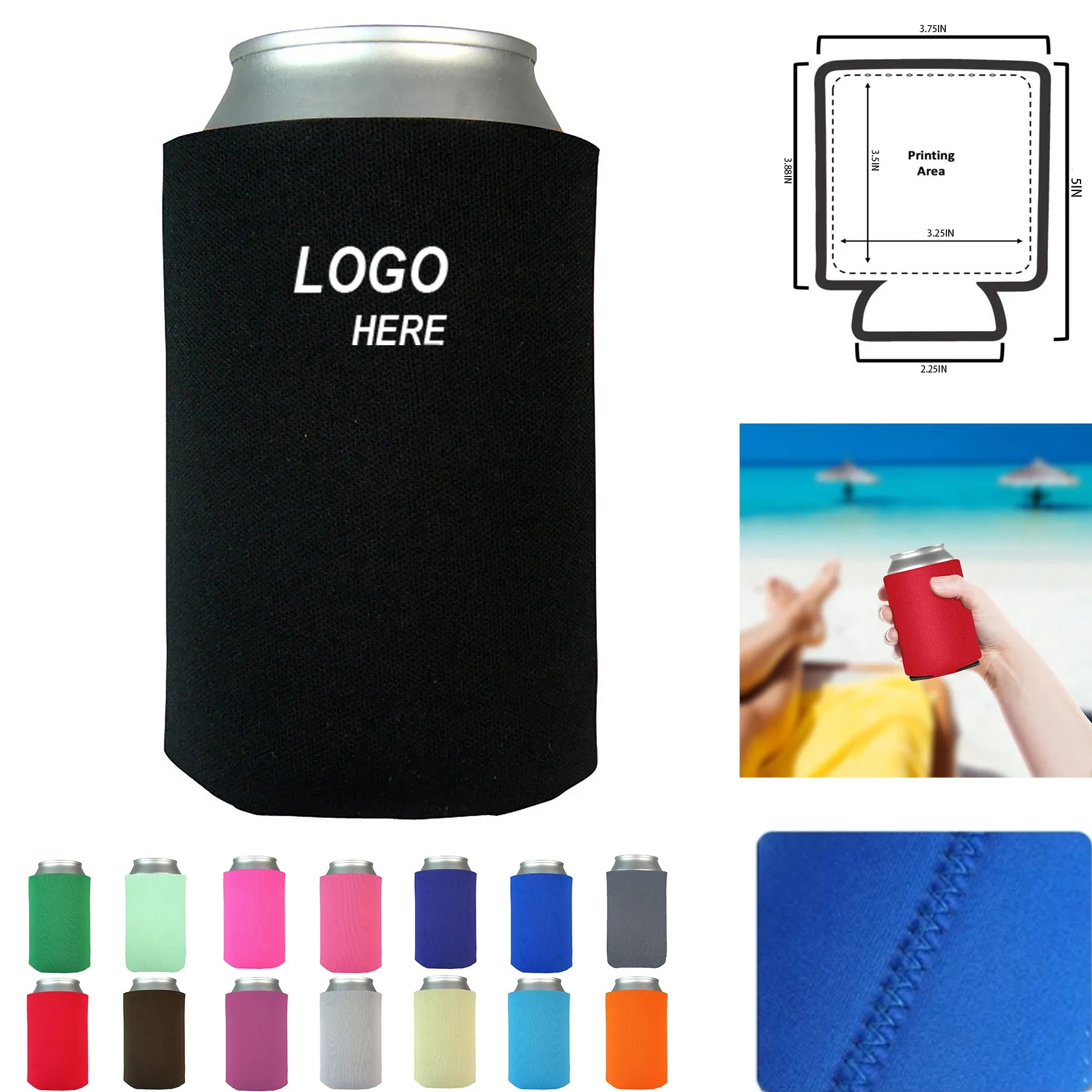 Foam Can Cooler 15