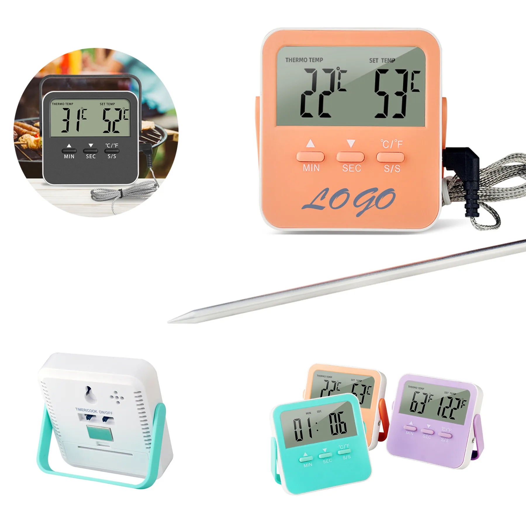 Food&Meat Thermometer For Kitchen 5