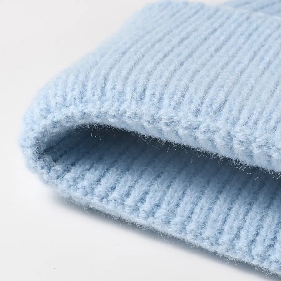 Cultured Nylon Beanies, custom hat with logo imprint 2