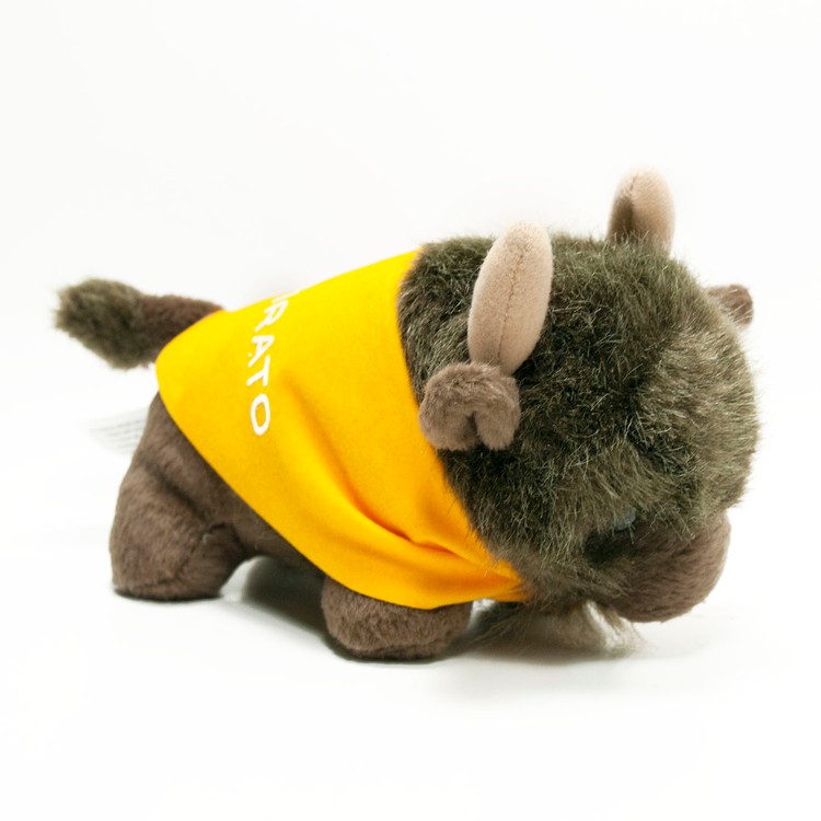 7" Buffalo with Bandana and One Color Imprint 2