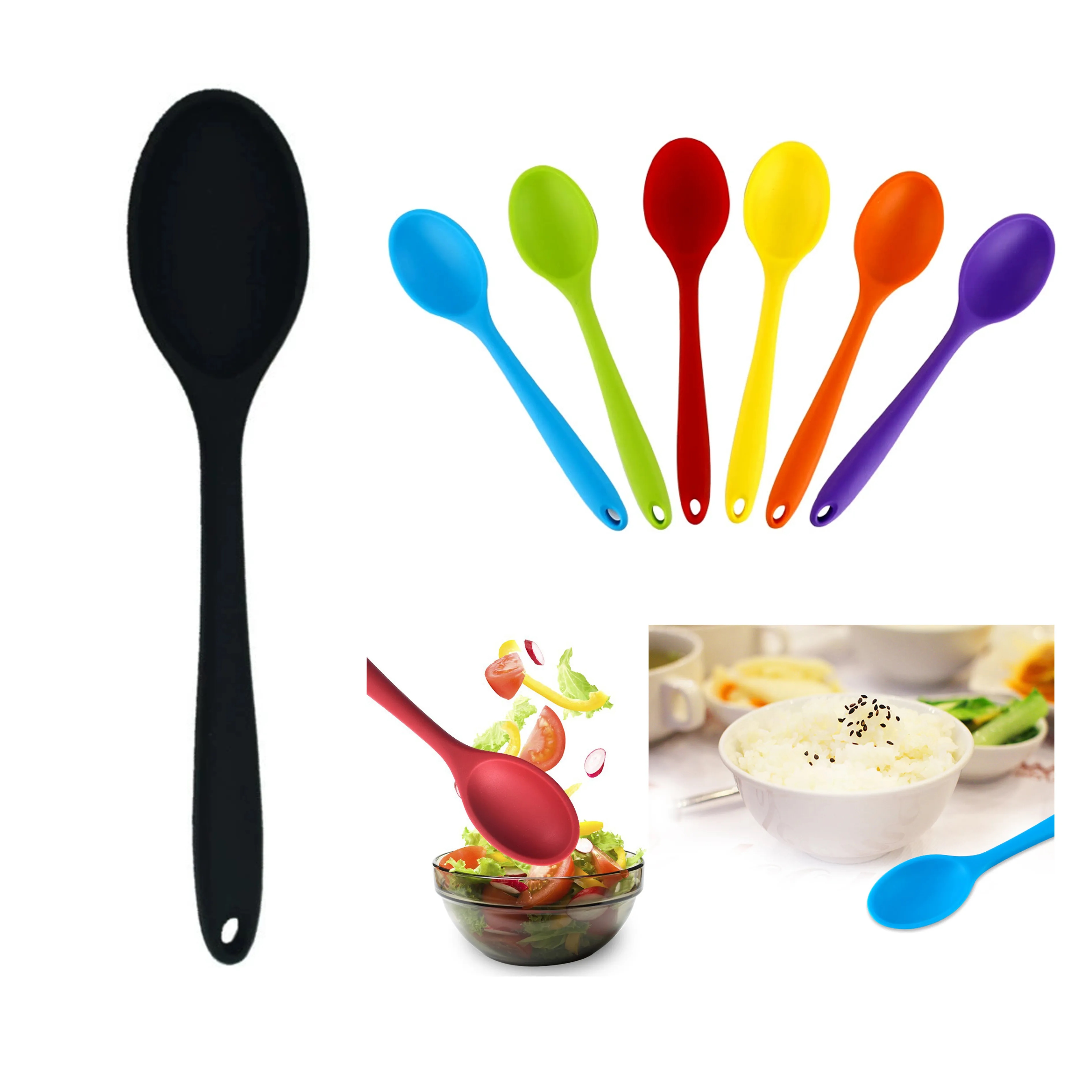 Food Grade Silicone Spoon 7