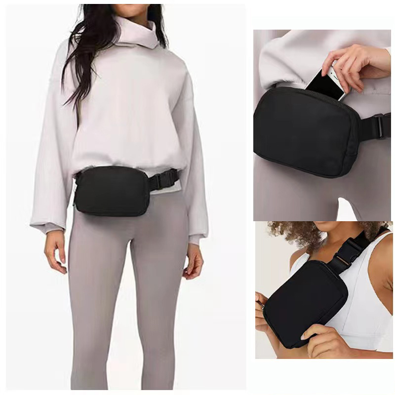 Light Waist Bag Waterproof Shoulder Bag Crossbody Fanny Pack 16