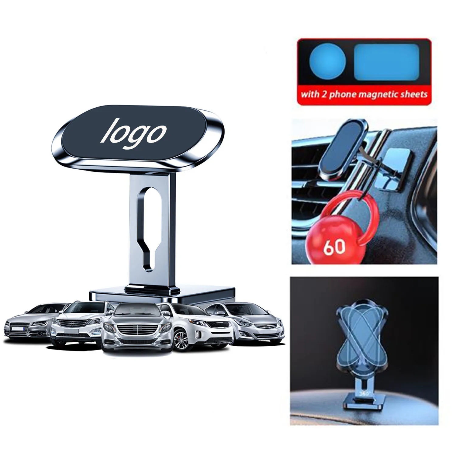 Magnetic Car Phone Holder 1