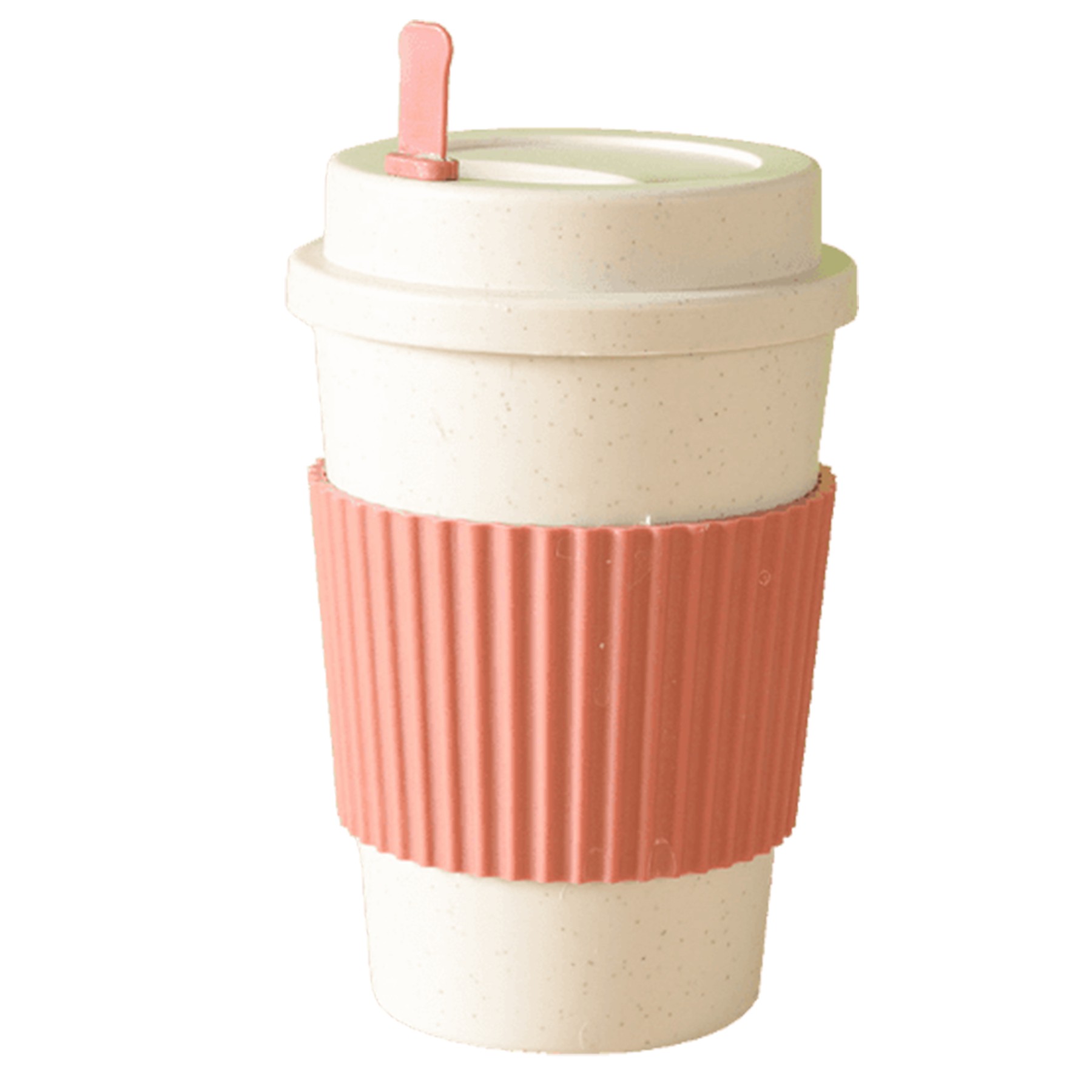 12 Oz Travel Coffee Cup W/ Silicone Sleeve 5
