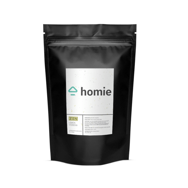 Lemon Verbena Bath Salts in Black Stand-Up Pouch