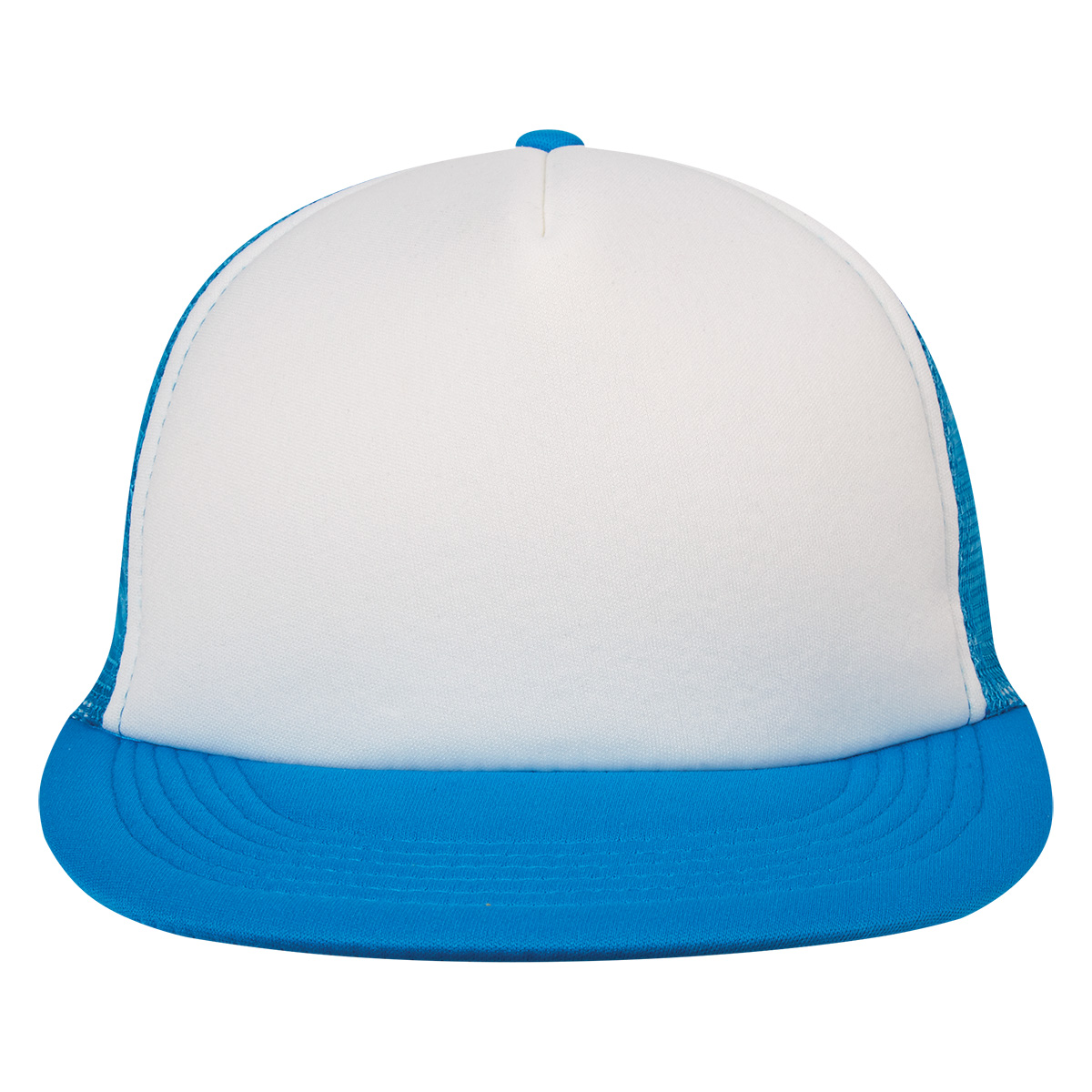 FLAT BILL TRUCKER CAP 6