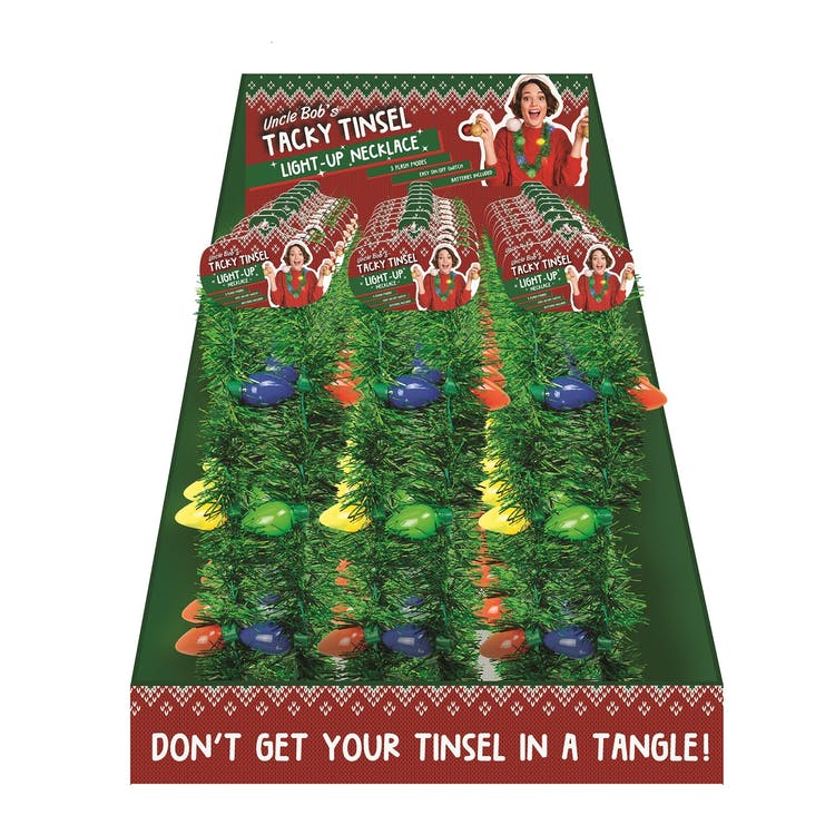 Tacky Tinsel Light Up Necklaces 2