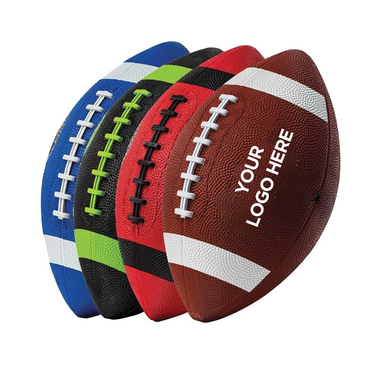 PMS Color Match 9" Rubber FootBall 1