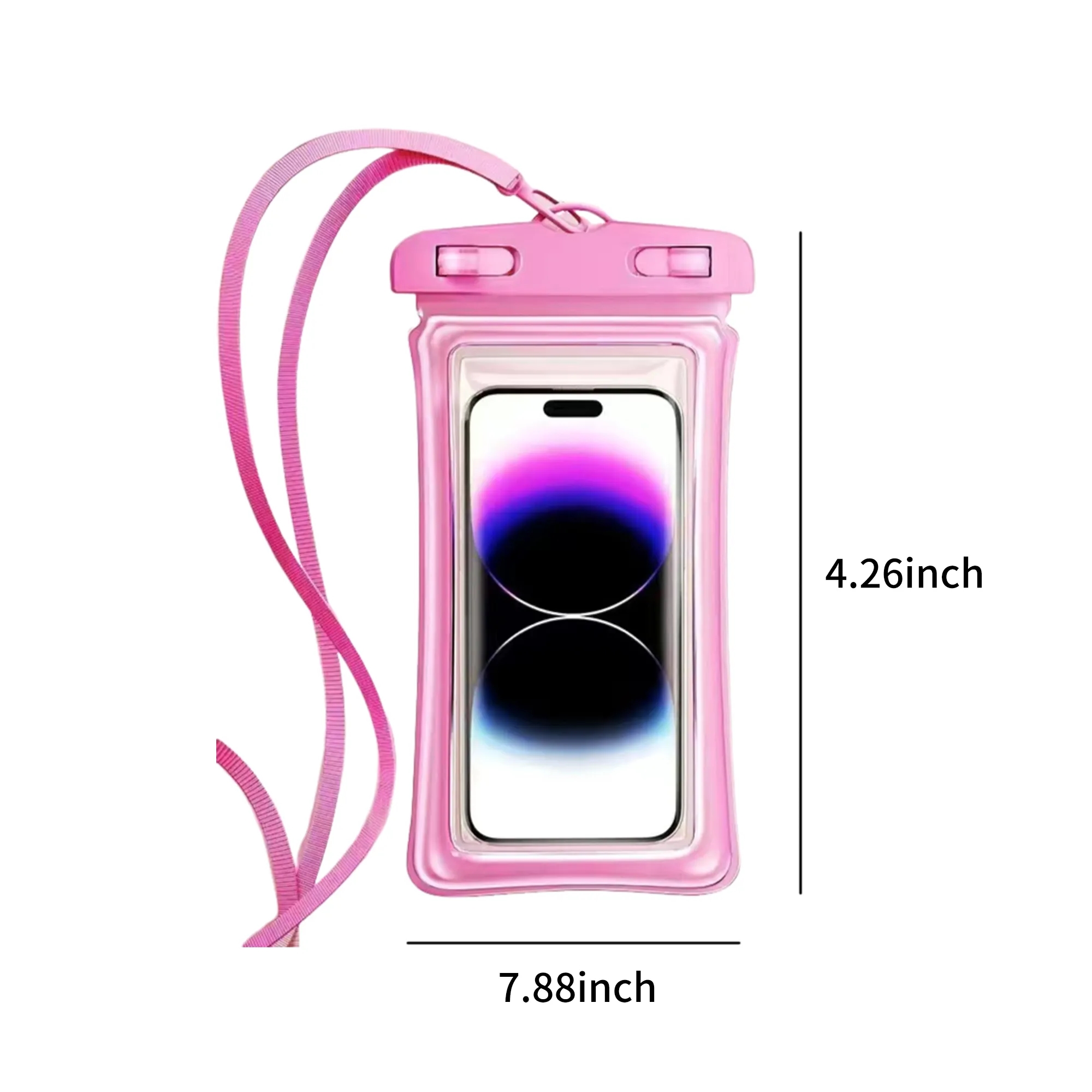 Touchscreen Friendly Waterproof Phone Bag 7.88 Inch 7