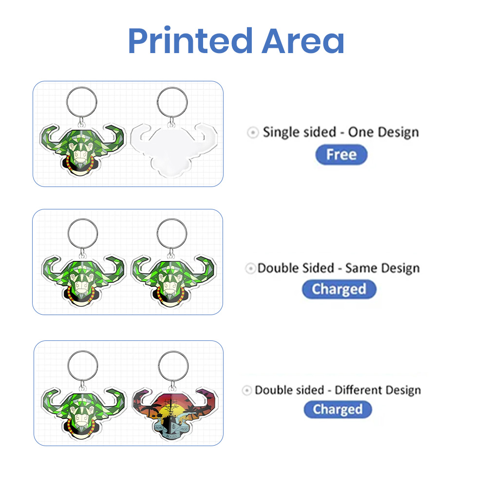 3.5" Acrylic Couples Keychains 2