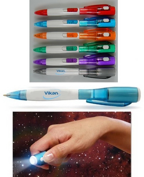 Flashlight LED light Ballpoint Pen 6