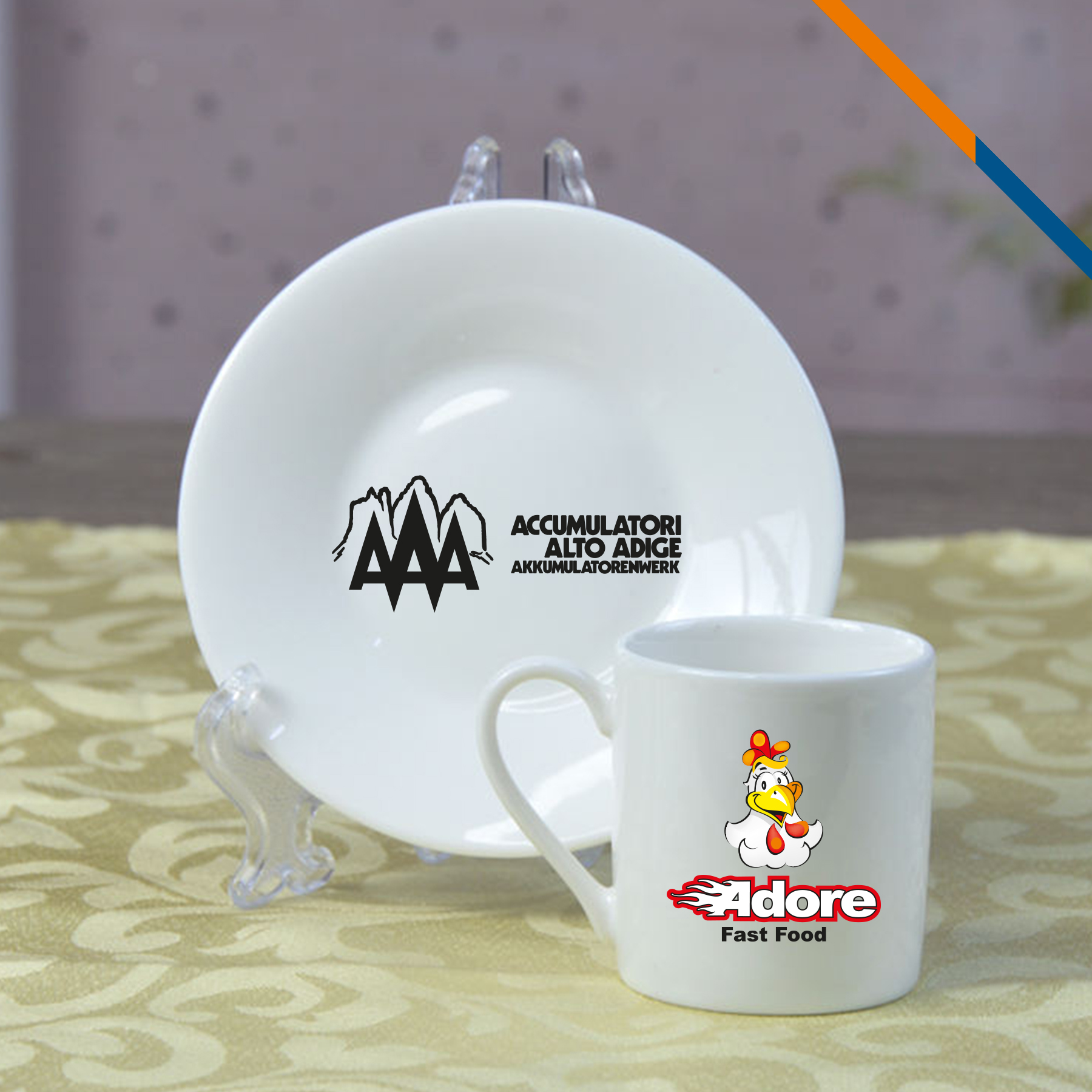 Benive Espresso Cup Set - 3 OZ. 5