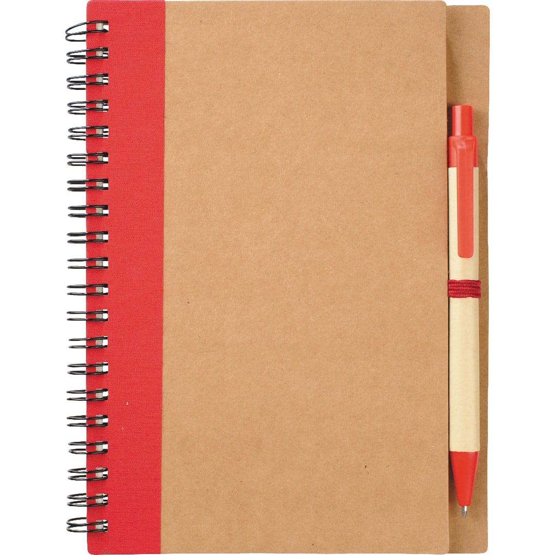 FSC® Mix 5" x 7" Eco Spiral Notebook with Pen 77