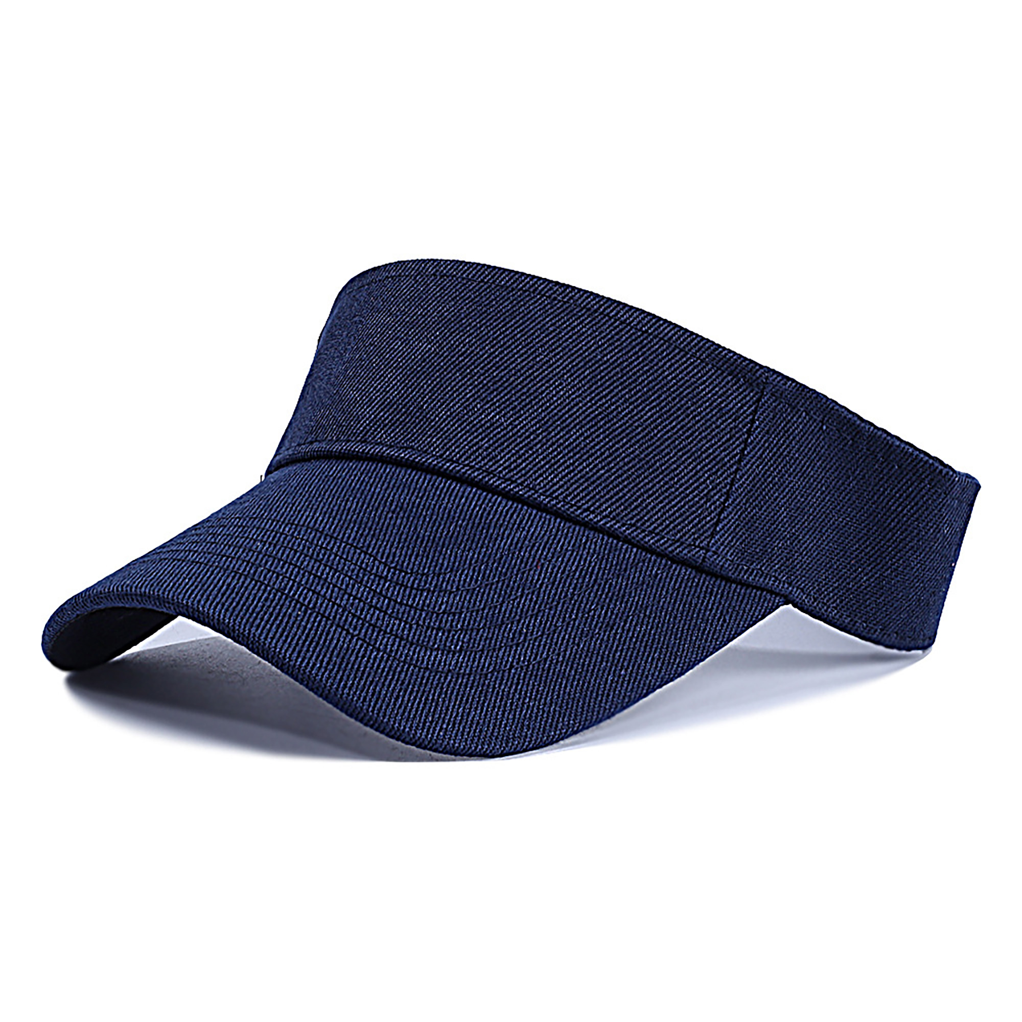 Adjustable Magic Tape Pure Cotton Solid Empty Cap 6