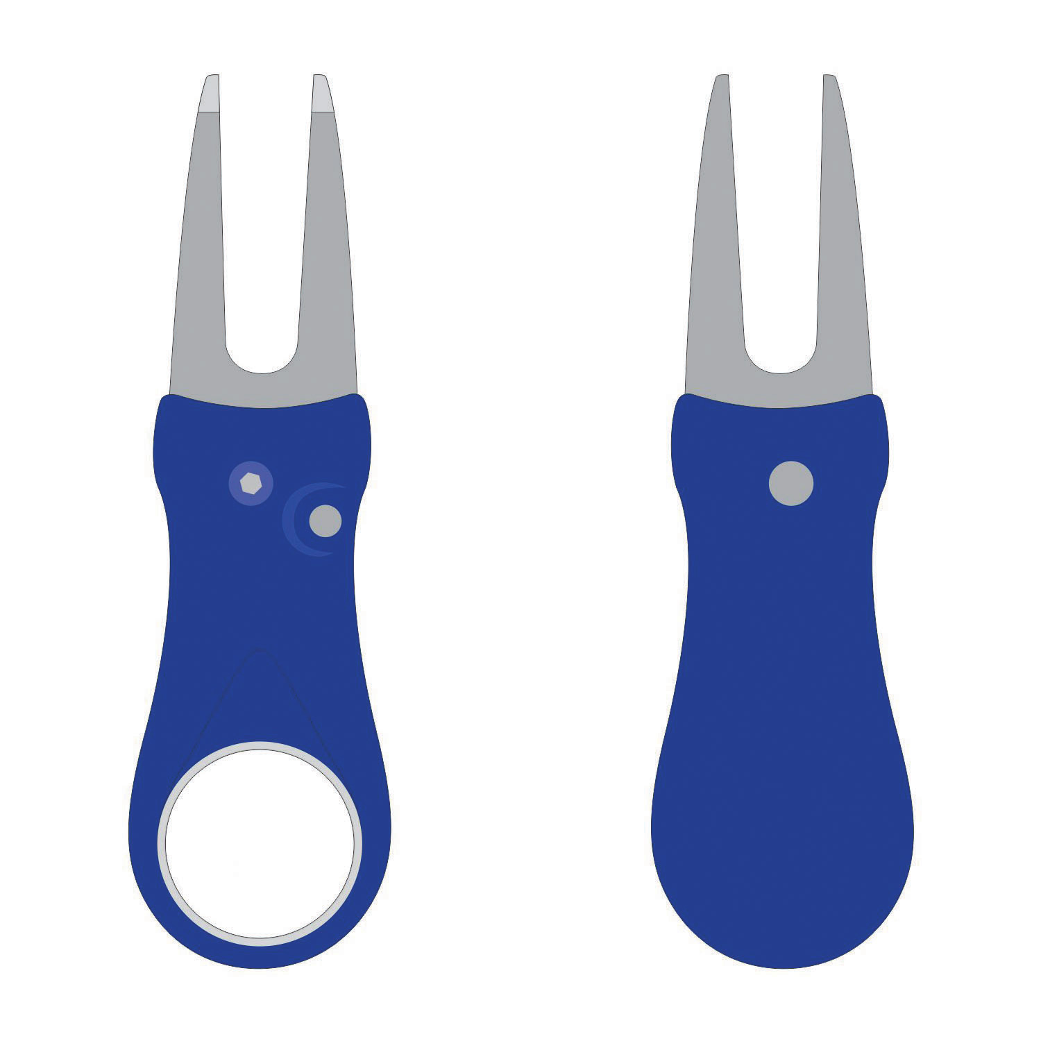 Metal Golf Divot Tool With Magnetic Ball Marker 1