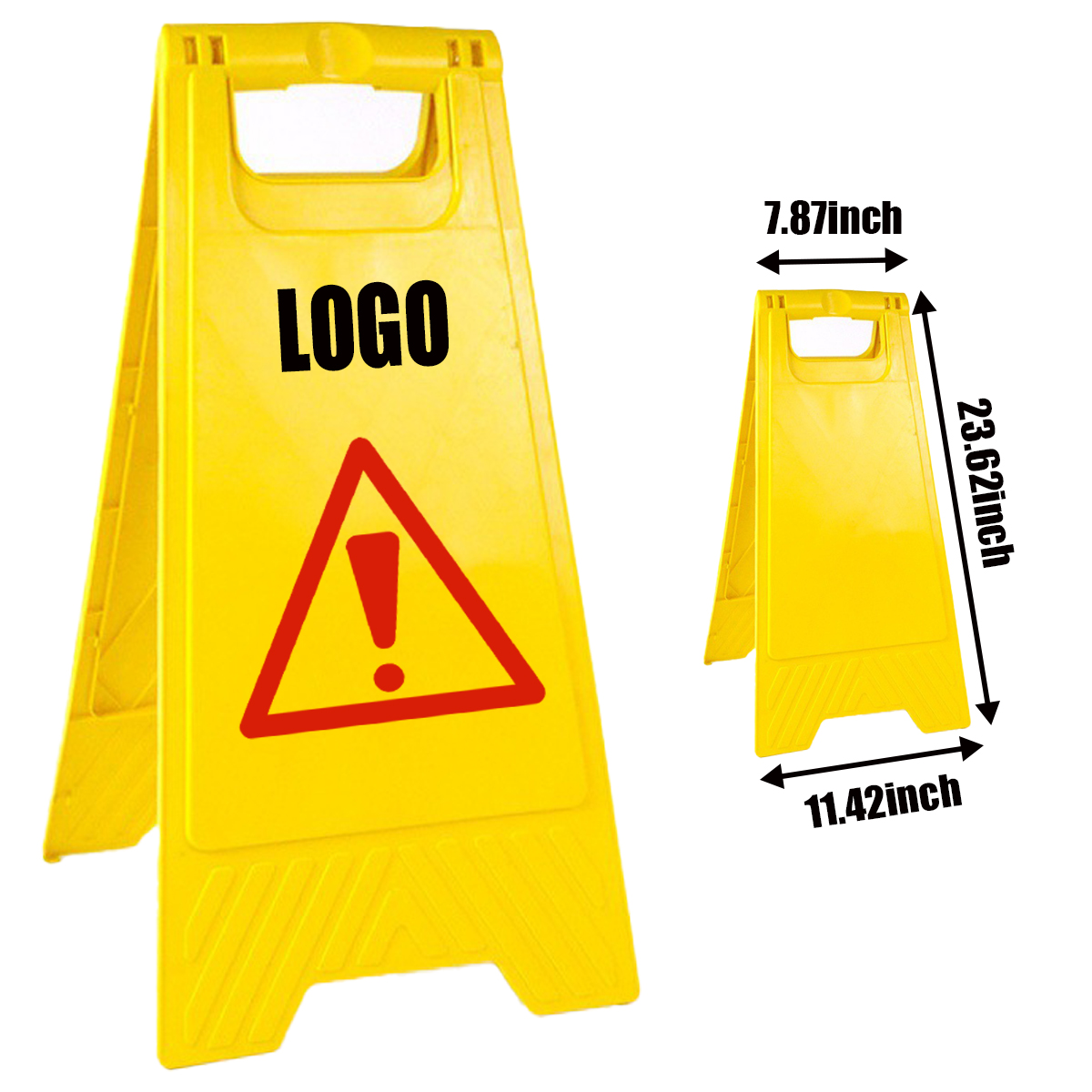 Yellow Floor Warning Sign 1