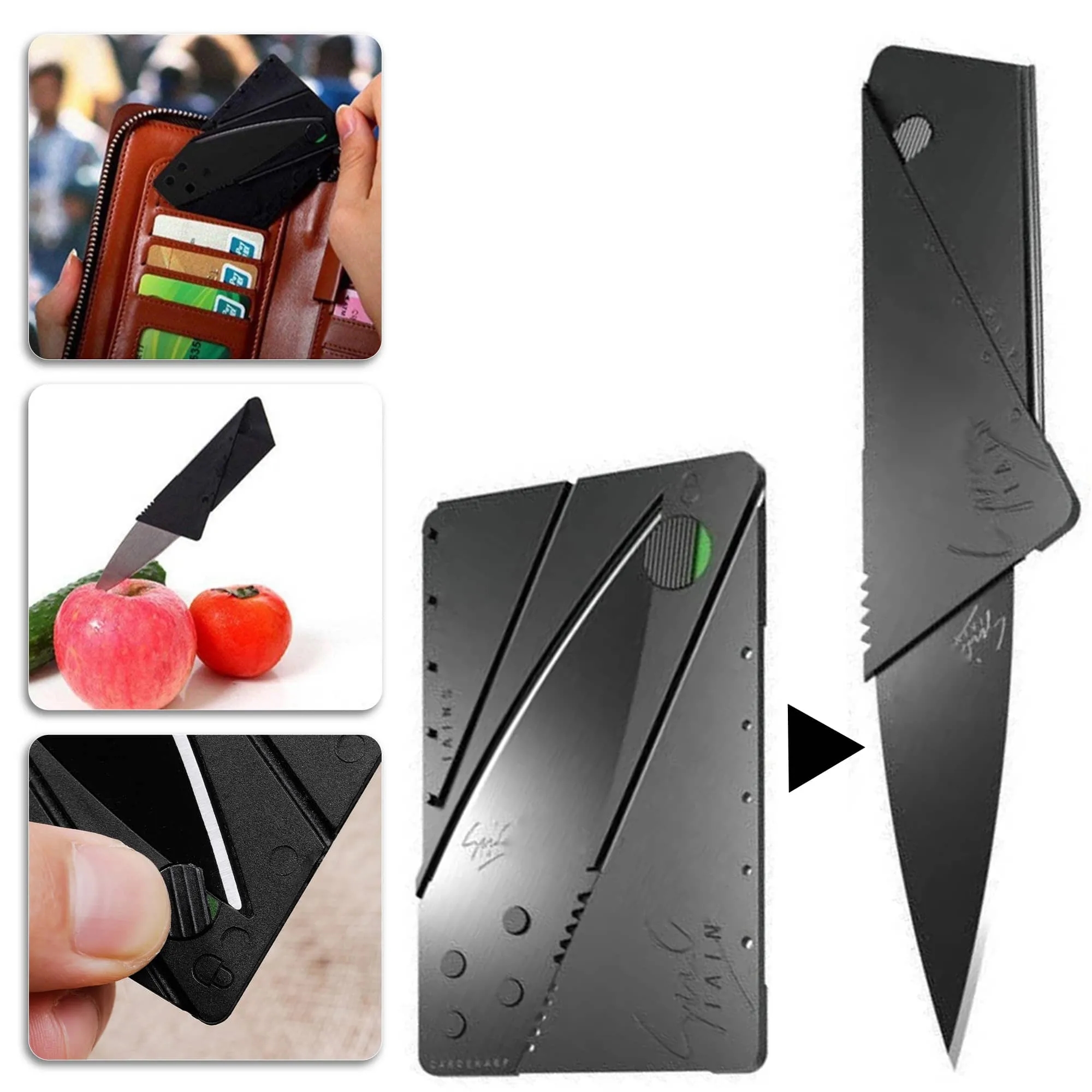 Foldable Stainless Steel Card Knife 2