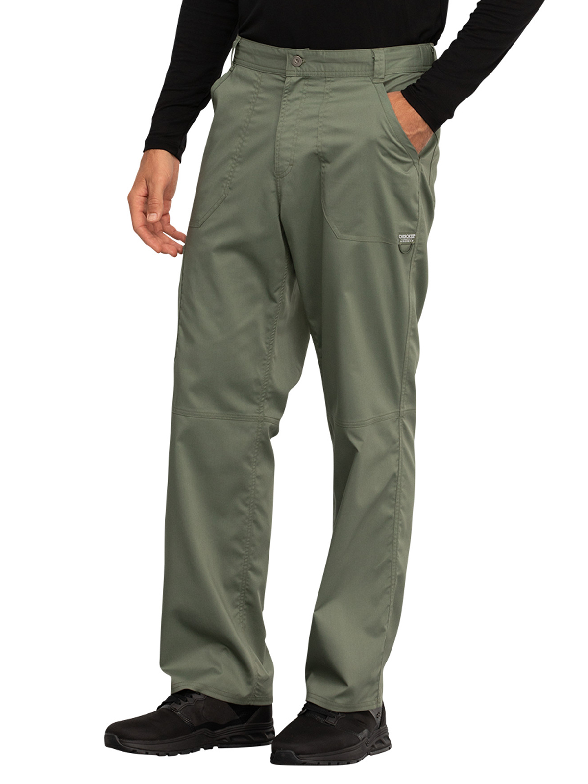 Cherokee - Workwear Revolution - Men's 7-Pocket Fly Drawstring Front Pant 21