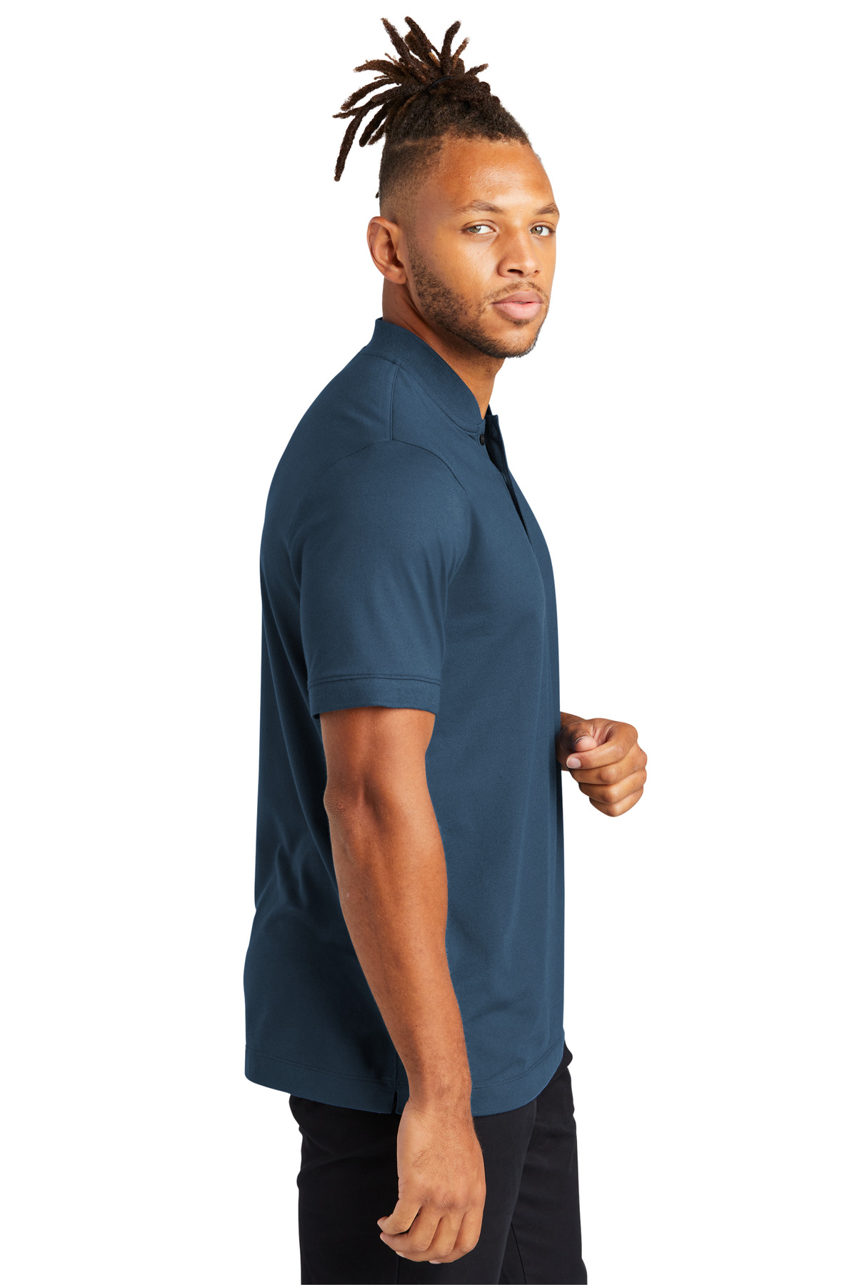Mercer+Mettle Stretch Pique Henley MM1008 23
