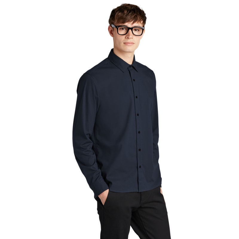 MERCER+METTLE Long Sleeve Stretch Woven Shirt 34