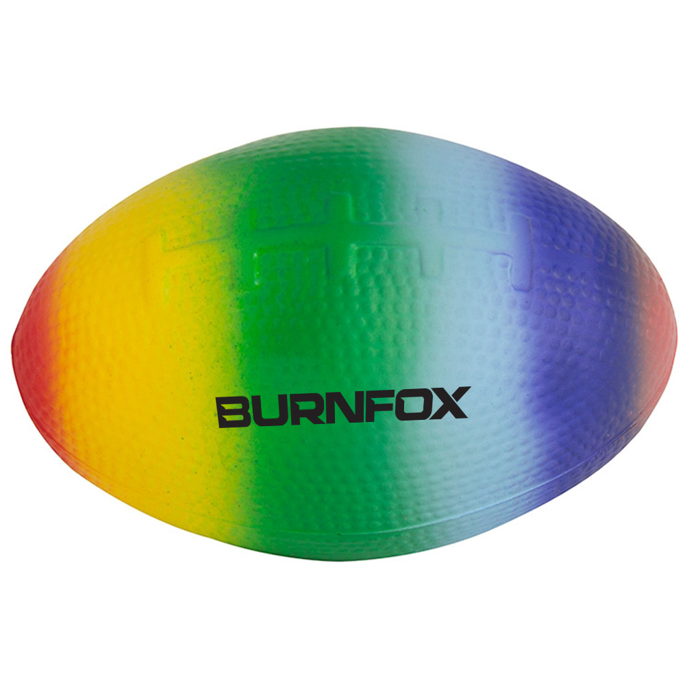 Rainbow Football Stress Reliever 7