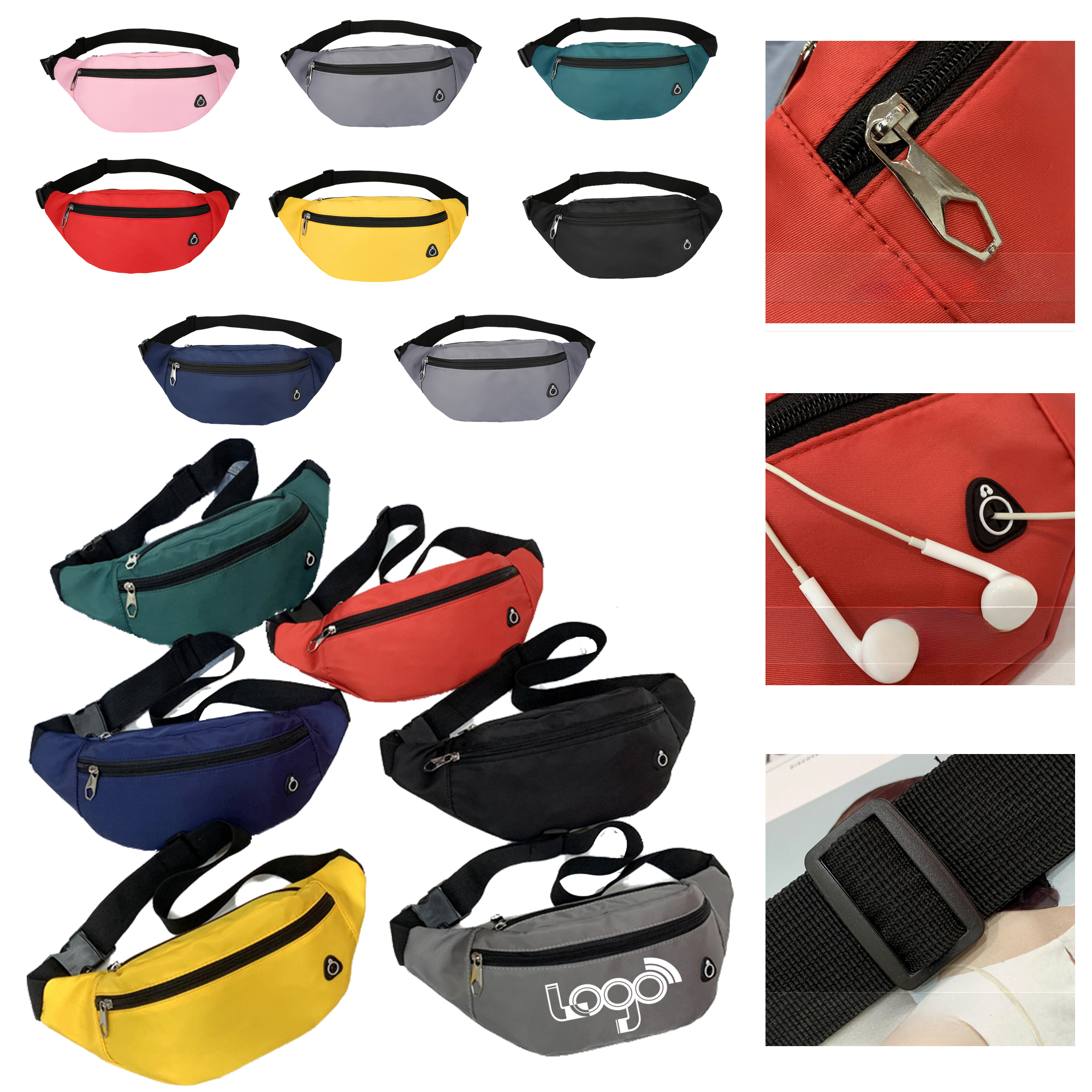 Waterproof Polyester Waist Bag 2