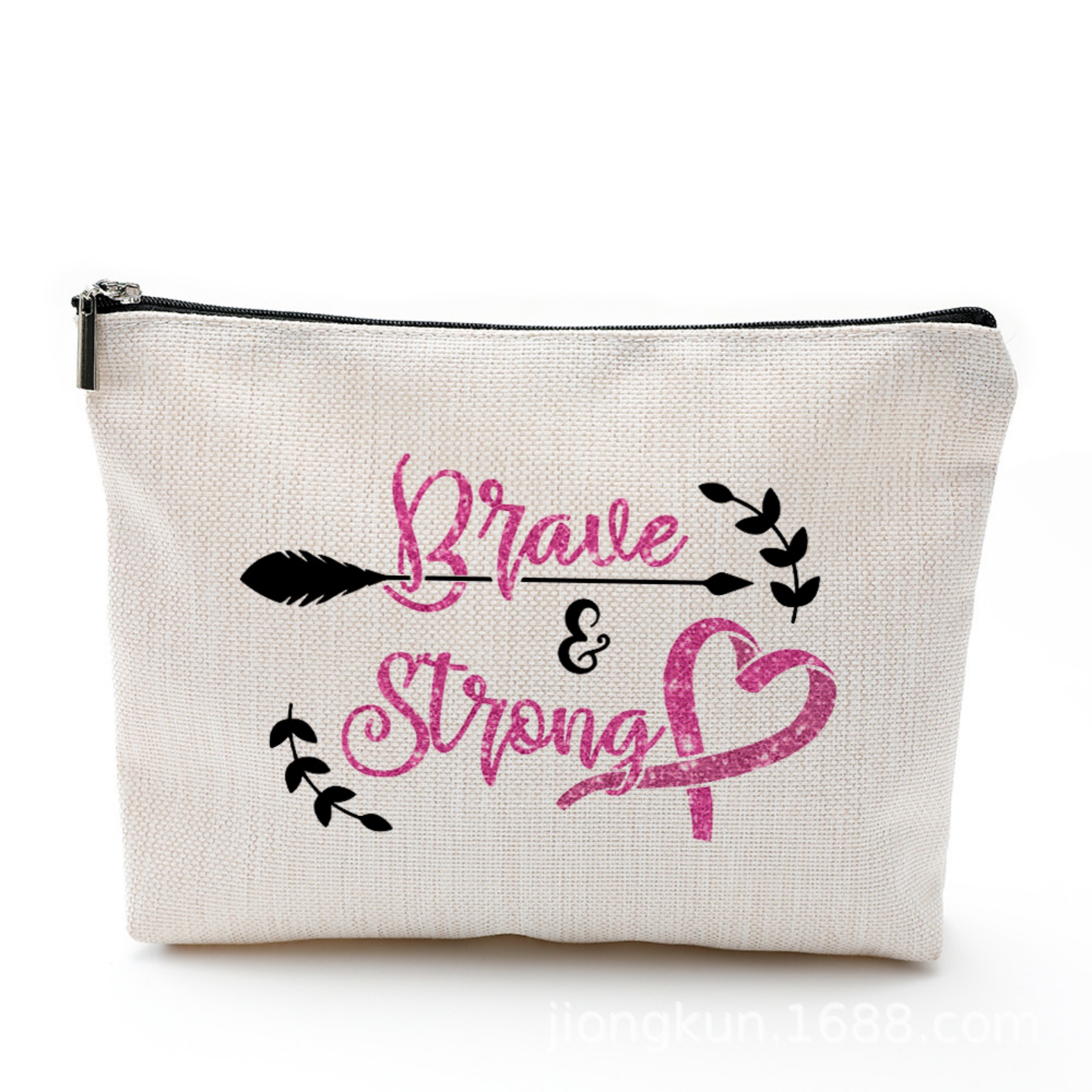 Breast Cancer Awareness Cosmetic Bag 6
