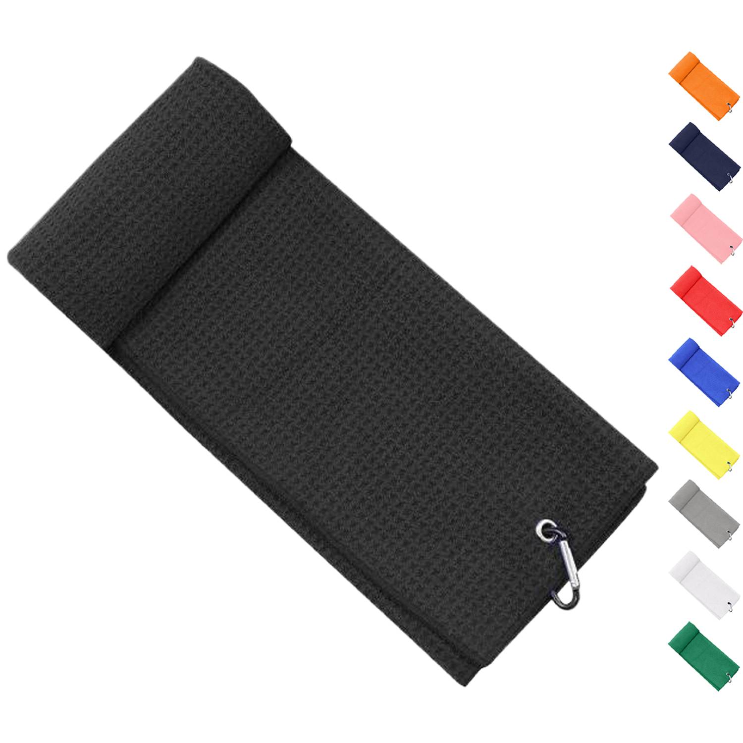 Microfiber Sports Golf Towel w/ Clip 15