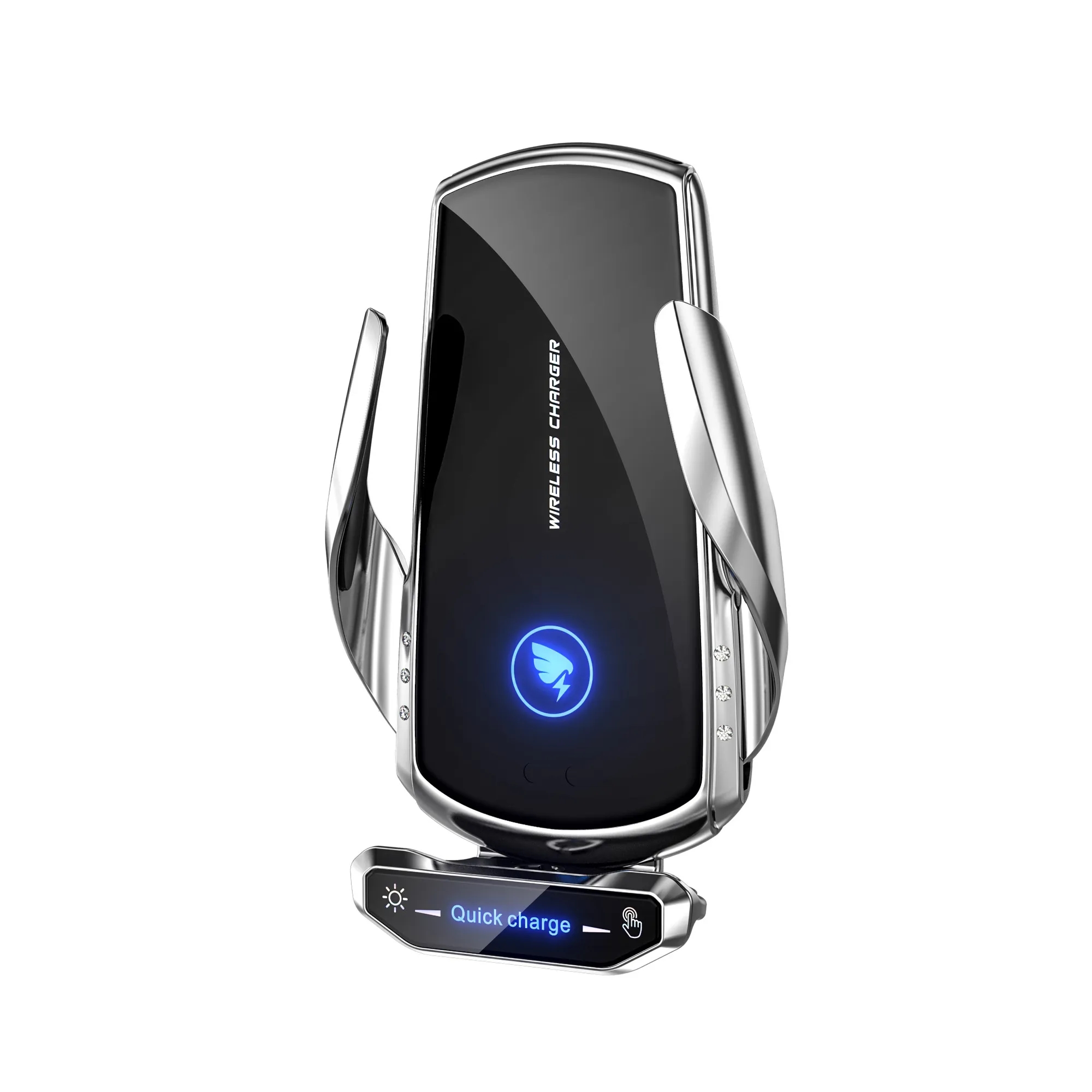 MOQ 50 Smart Car Phone Holder with 15W Fast Charging 5