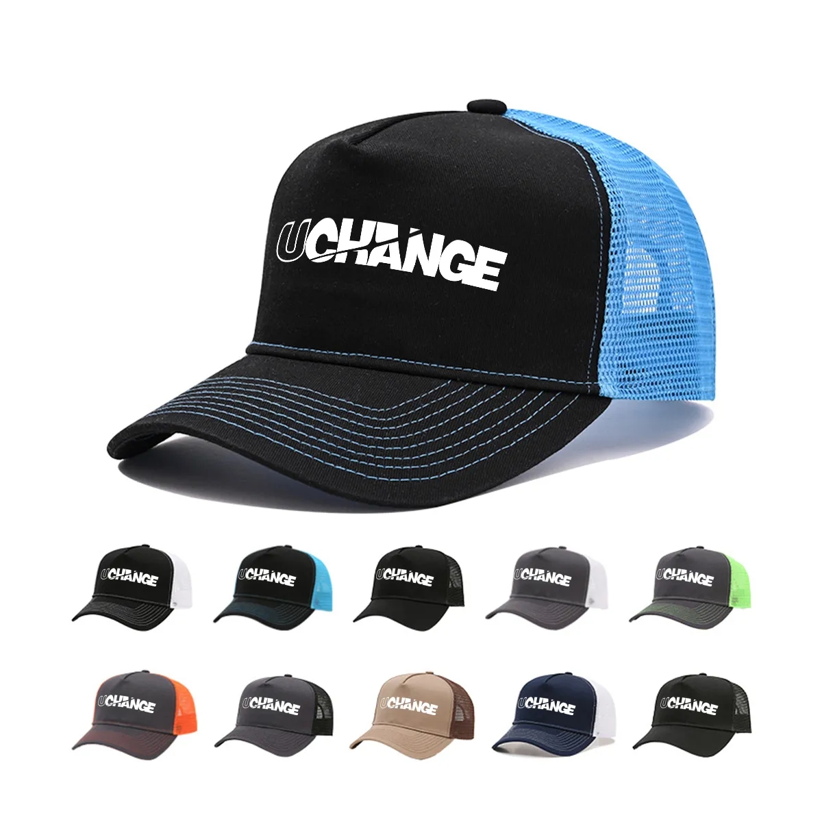 Classic Trucker Hat Mesh Back Adjustable Cap 2