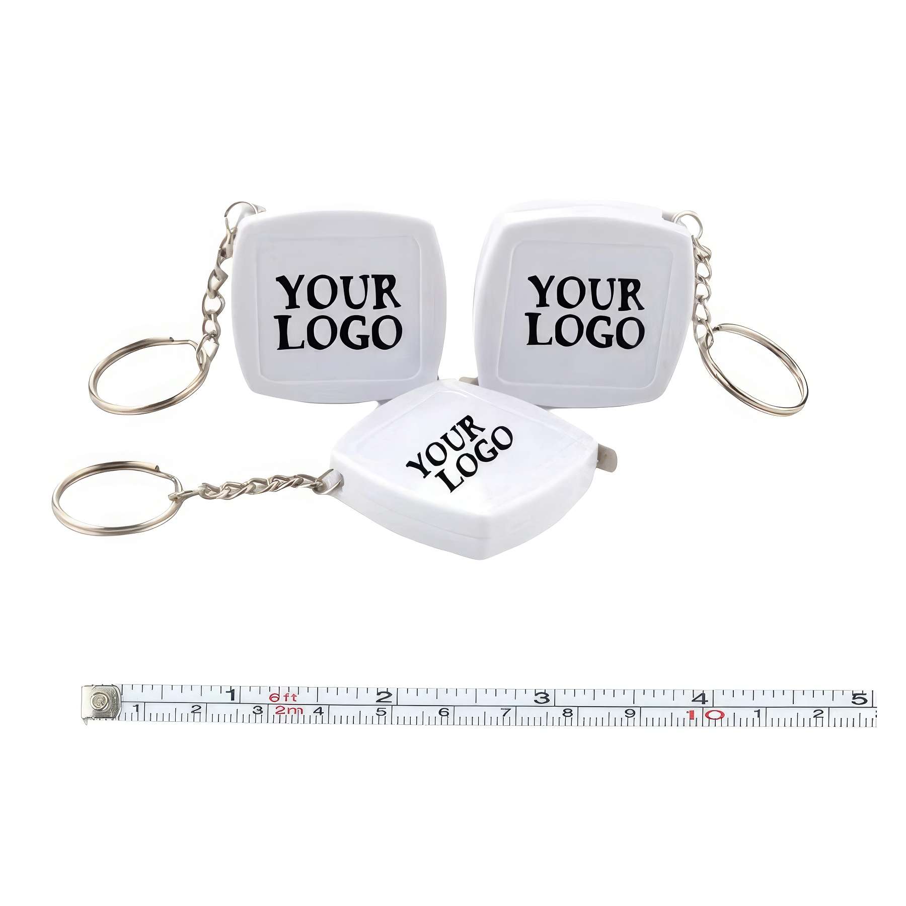 Soft Tape Measure Key Ring 1