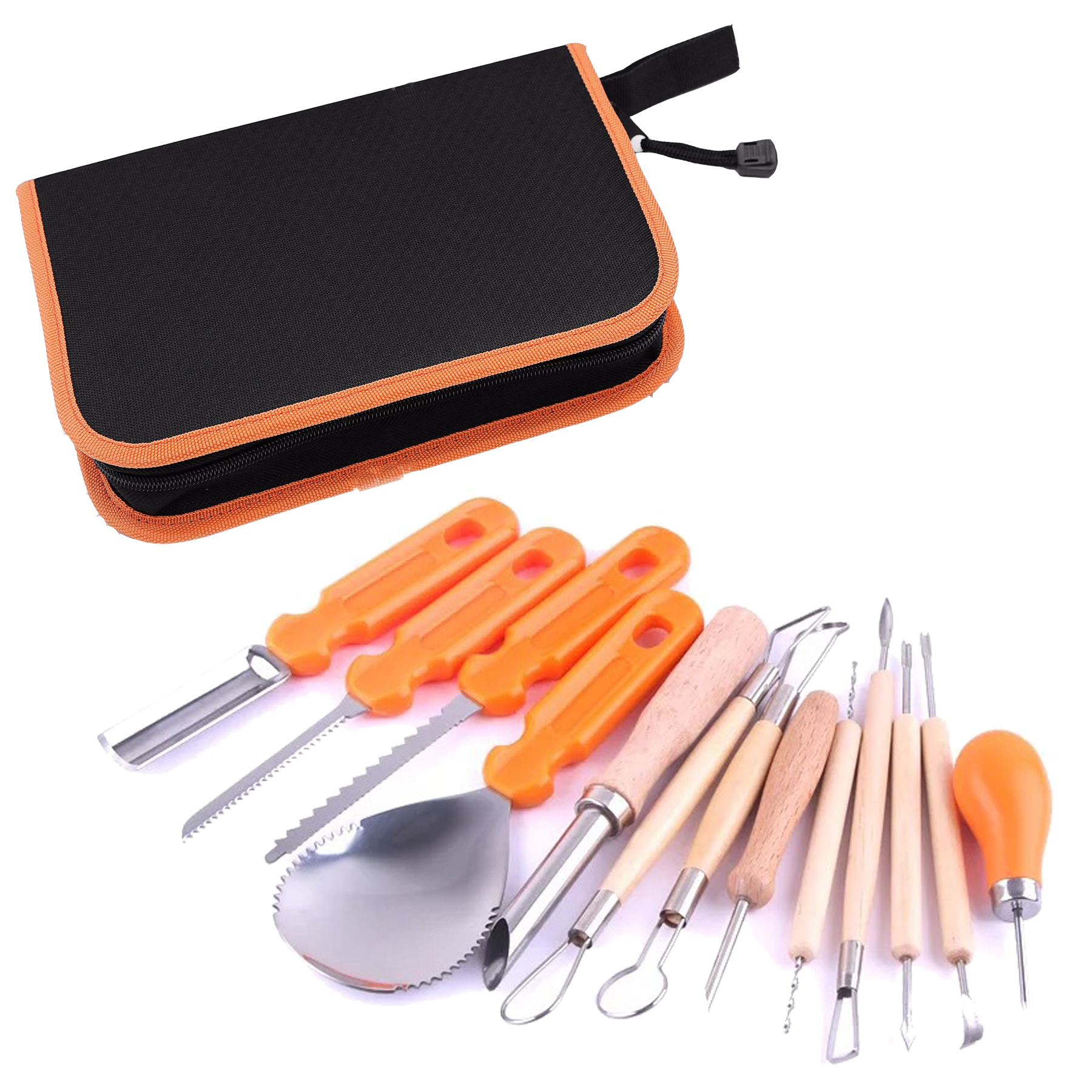 14 Piece Halloween Pumpkin Carving Kit 2