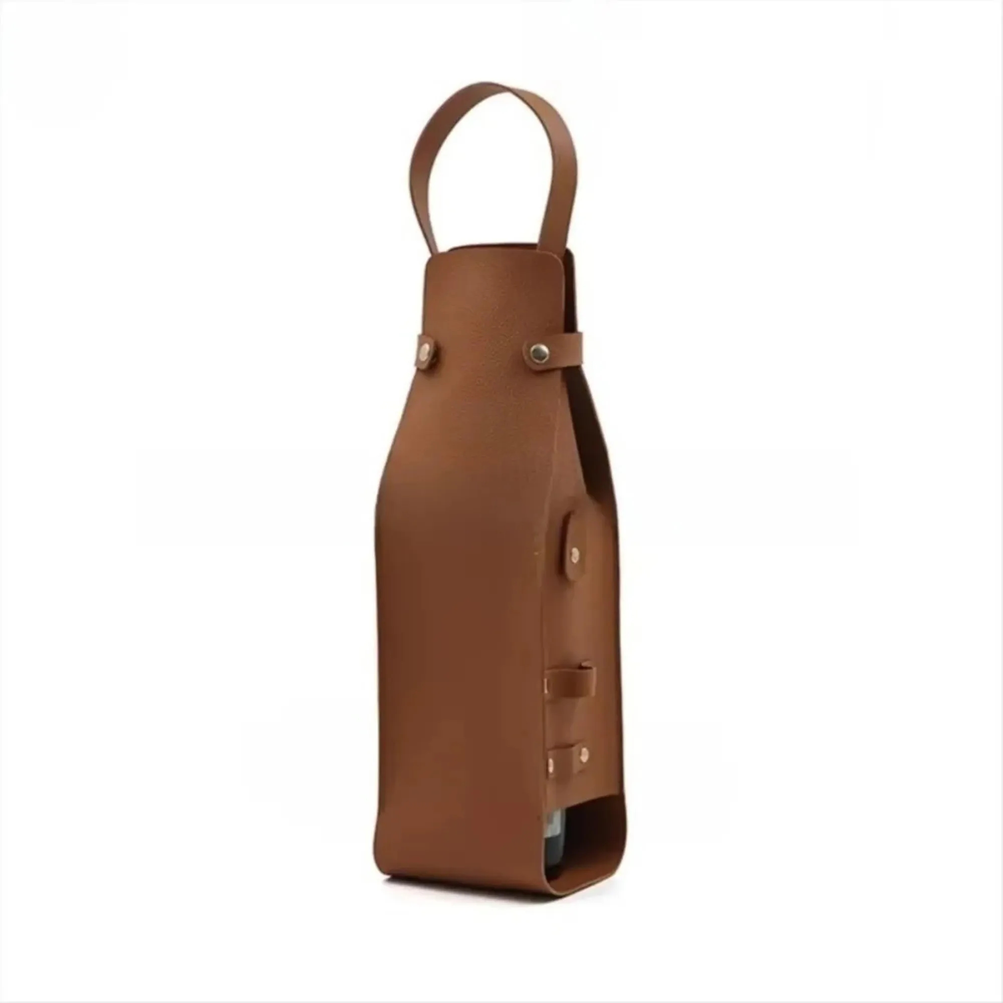 PU Leather Wine Bottle Carrier Bag 6
