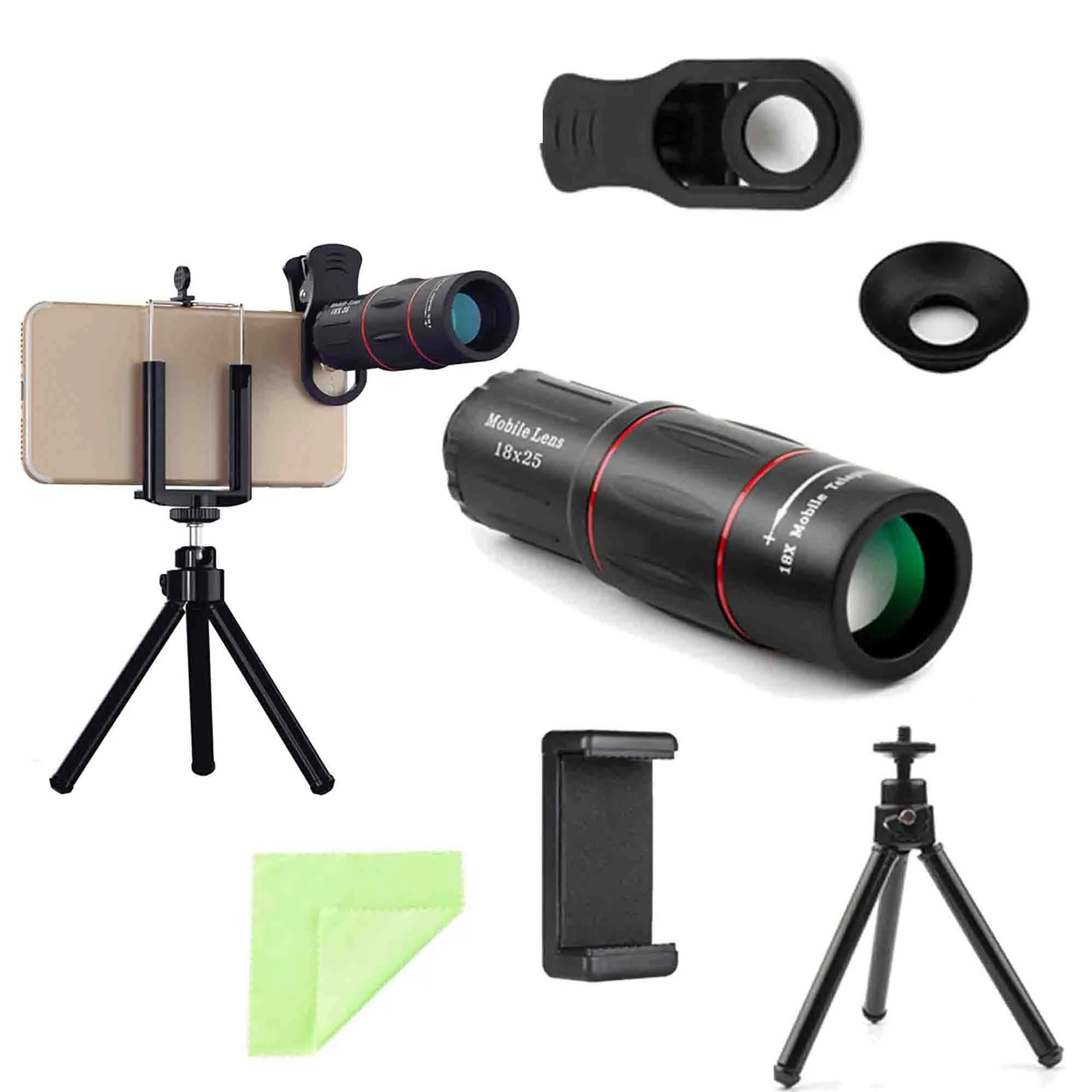 18X Mobile Phone Camera Lenses Kits MOQ20