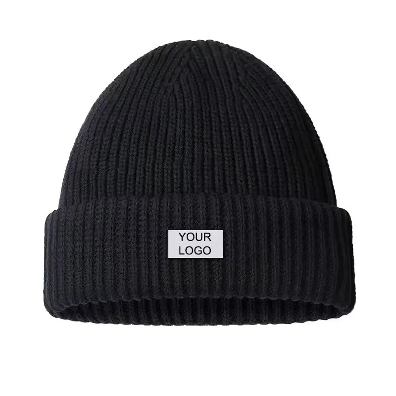 Cloth Label Knitted Beanie 7