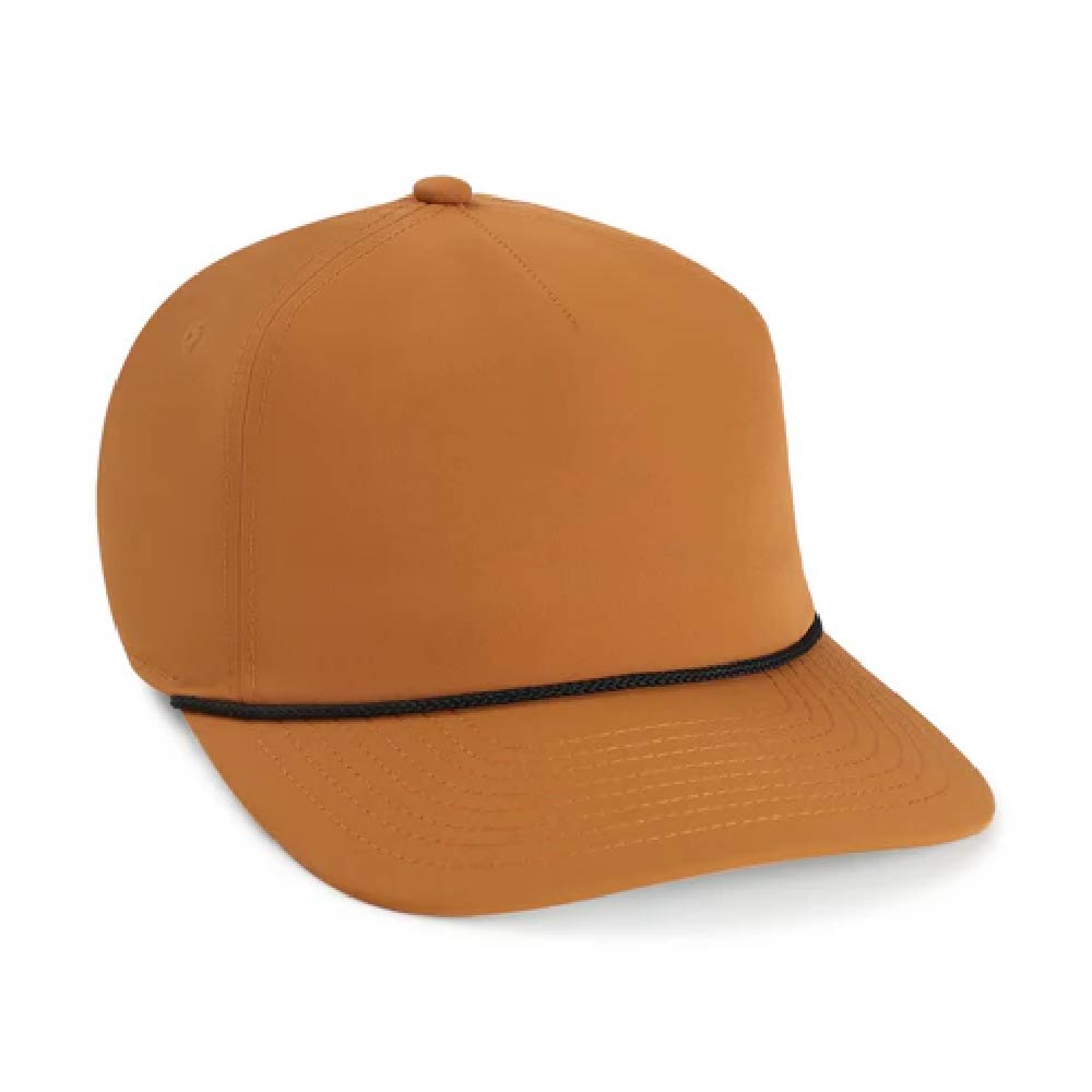 Imperial 5054U The Harrison 5-Panel Performance Rope Cap with Leatherette Patches or Embroidery 14