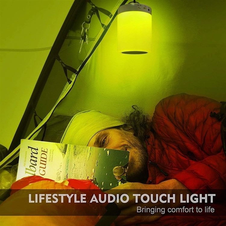 Touch Bedside Lamp with Bluetooth Speaker 2
