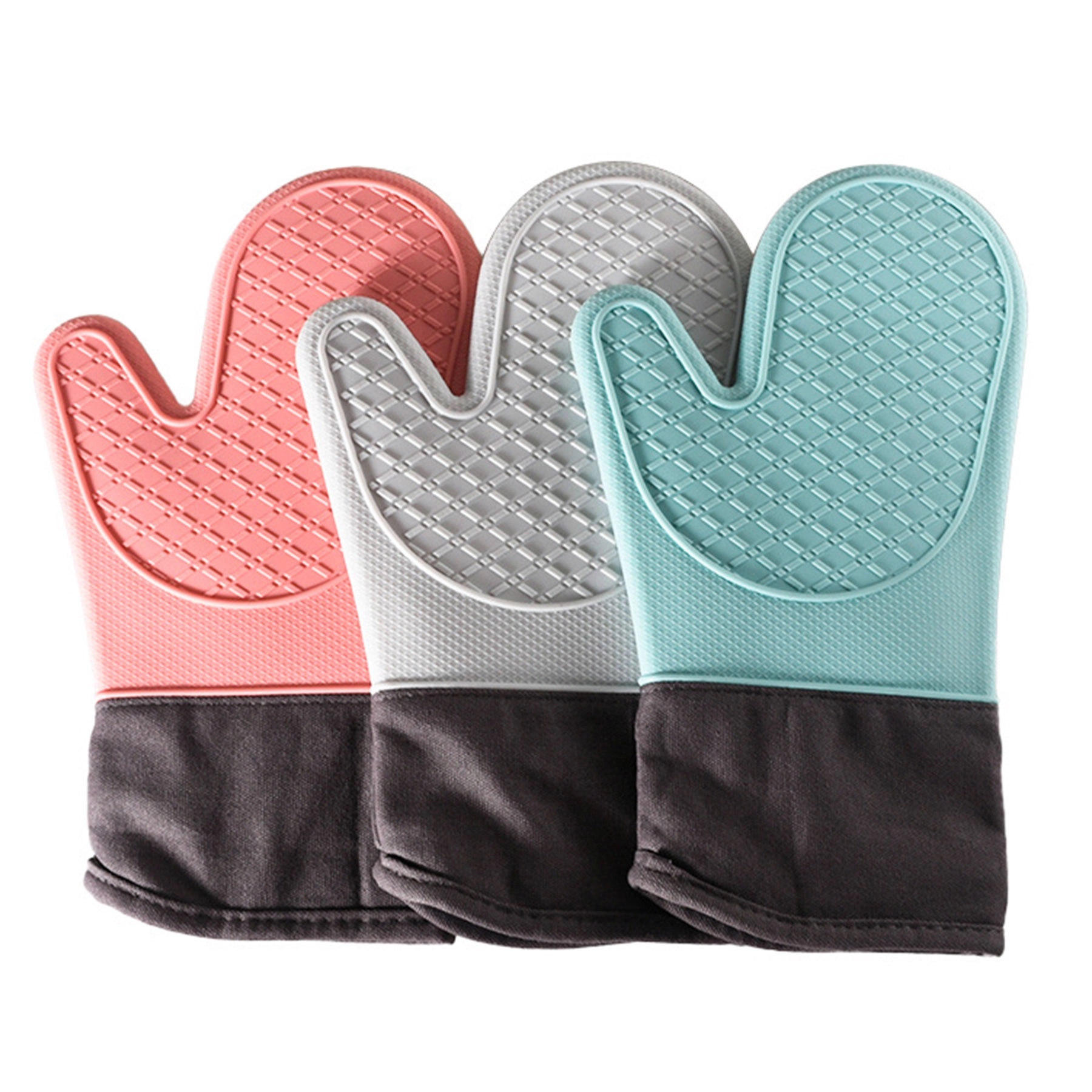 Microwave Heat Resistant Oven Mitts 2