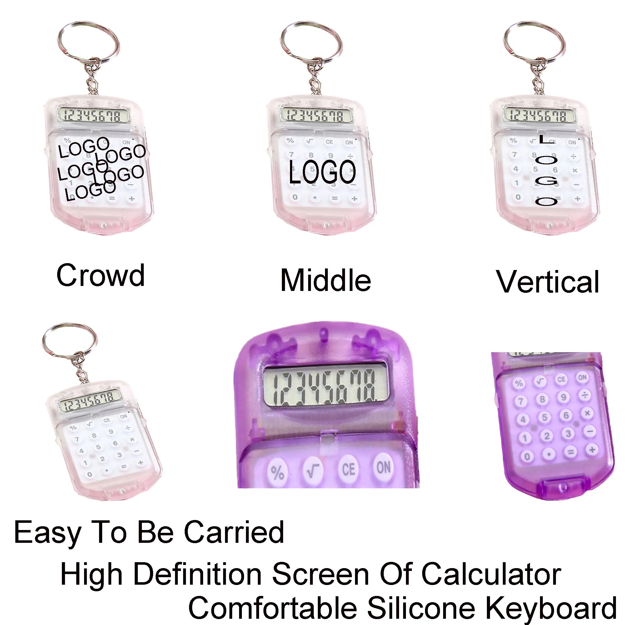 Mini Calculator Keychain Counter 2
