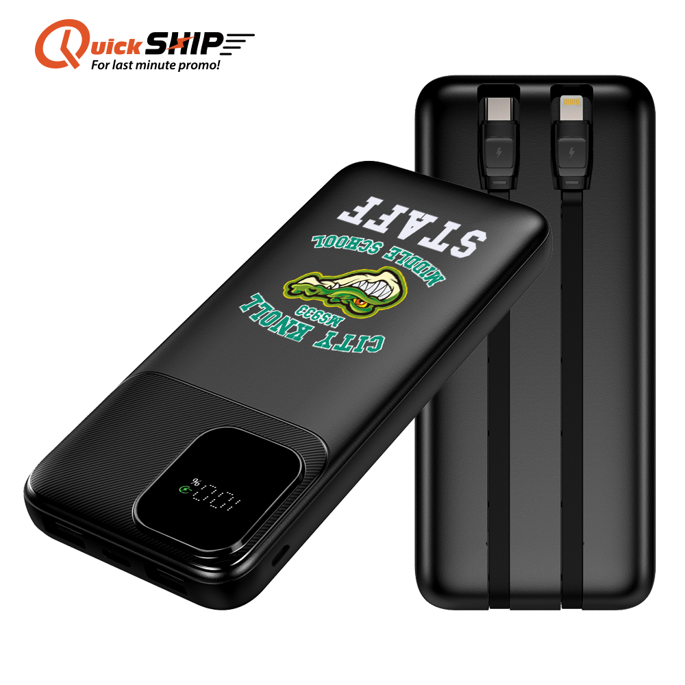 Houston Dual Cord Power Bank 10000 4