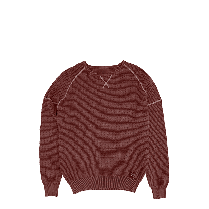 Mega Waffle Crew Sweatshirt, custom hoodie or sweatshirt with logo imprint 3