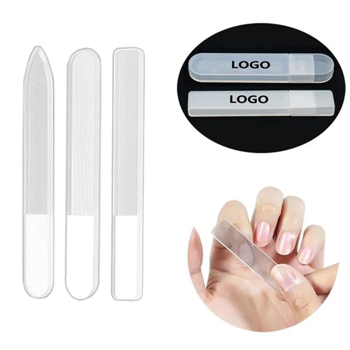 Glass Nail File With Case 3