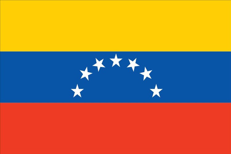 Venezuela Flag - 5' x 8' - Nylon 1