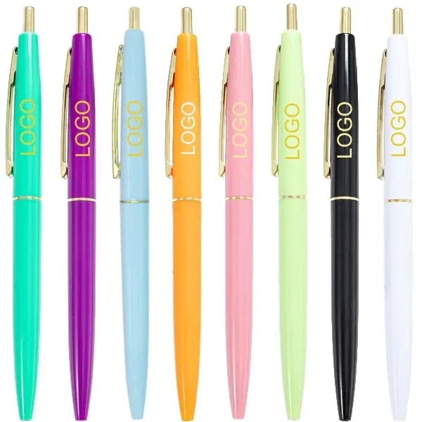Promotional Hotel Gold Click Pens 9