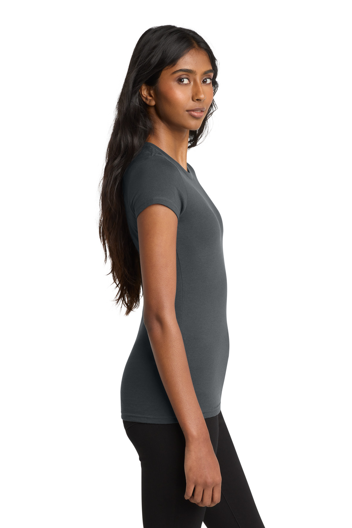 District Women's Fitted Very Important Tee . DT6001 107
